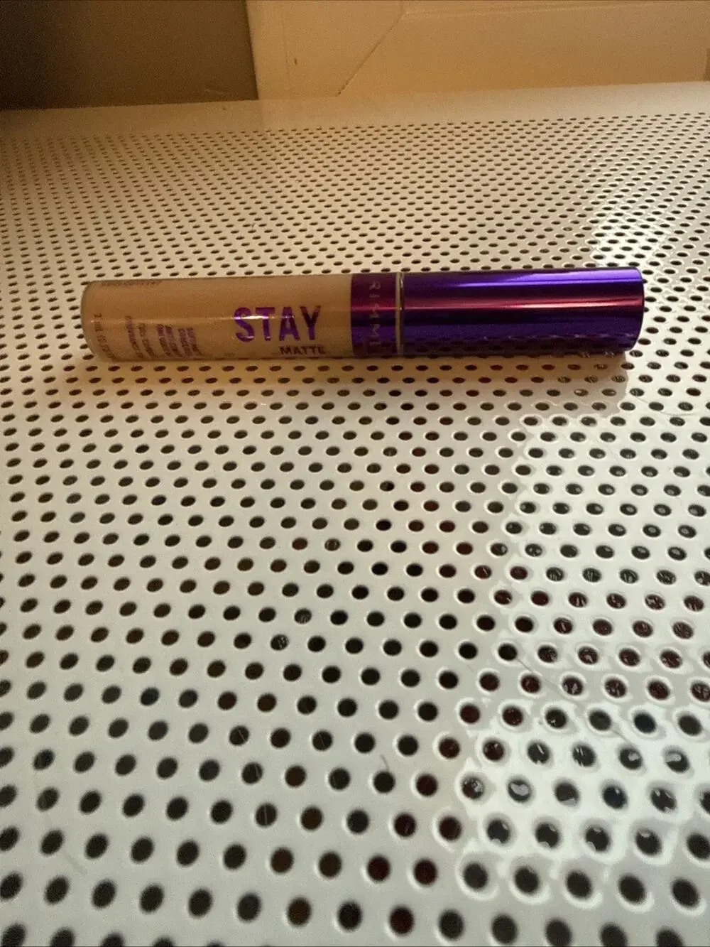 Rimmel London 120 Vanilla Stay Matte Concealer 0.23 fl oz Full coverage NEW